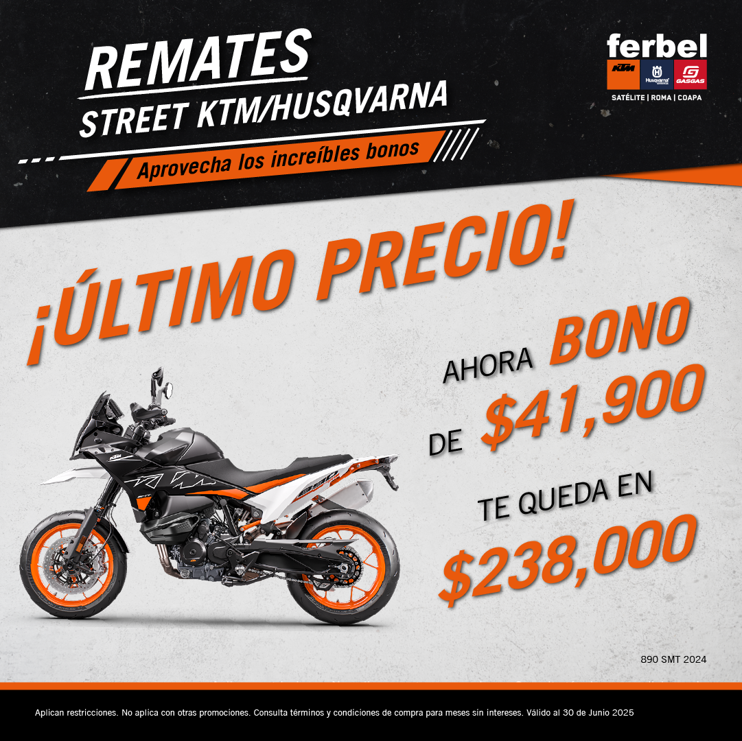 ¡Remate KTM!