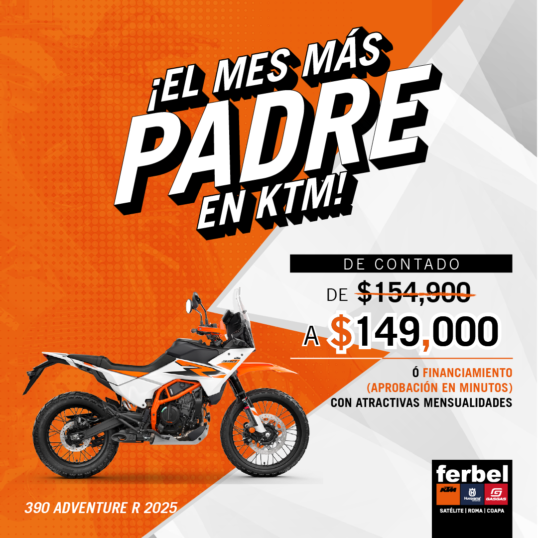 ¡El mes más padre en KTM!