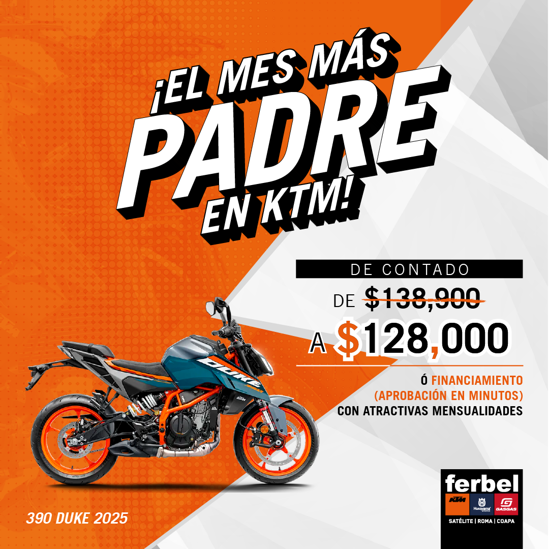 ¡El mes más padre en KTM!
