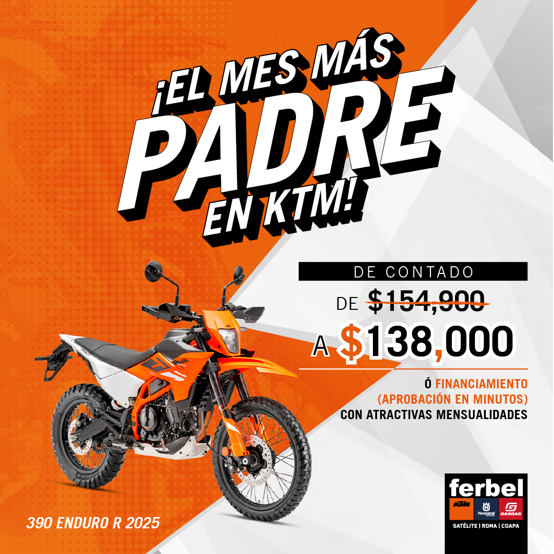 ¡El mes más padre en KTM!