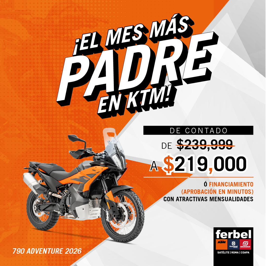 ¡El mes más padre en KTM!