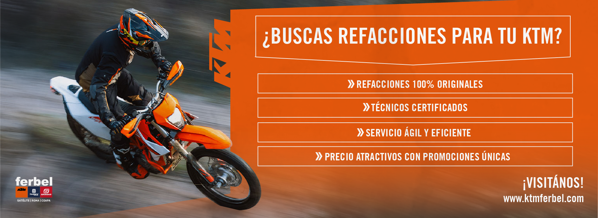 Oferta comercial de Ferbel Powersports